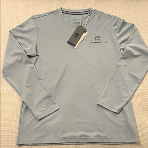BNWT Boys Size Large Southern Tide Sky Blue Long Sleeve Tee